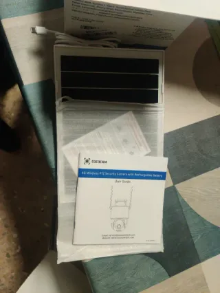 10€/m LEER TODO Cámara Seguridad COCOCAM 4G Solar