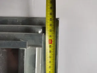 Puerta registro galvanizada