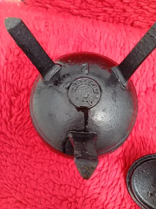Olla de hierro fundido nº 1 vintage