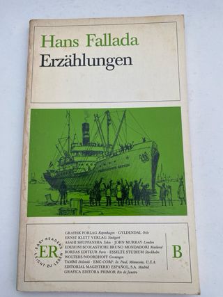Libros en diferentes idiomas a 5€ cada uno