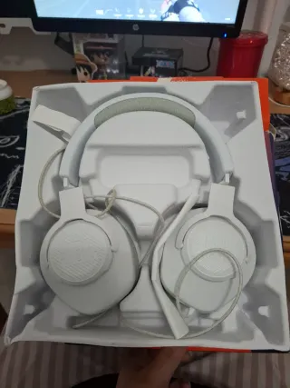 JBL Quantum 100-M2 Auriculares Blancos