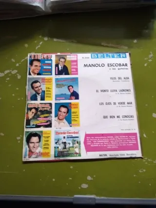 Vinilos Manolo Escobar (2 unidades diferentes)