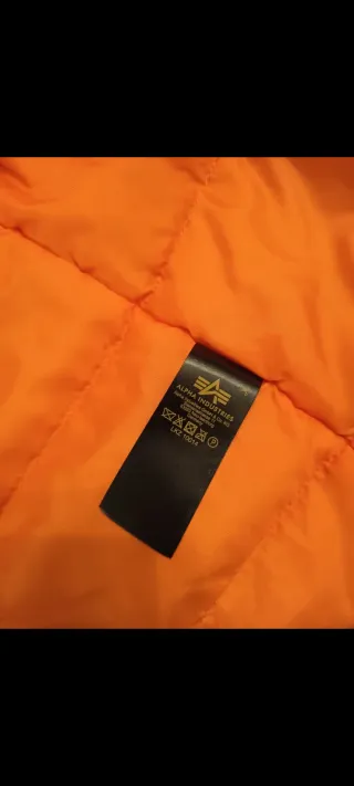 Chaqueta Alpha Industries 3/4 Azul/Blanca