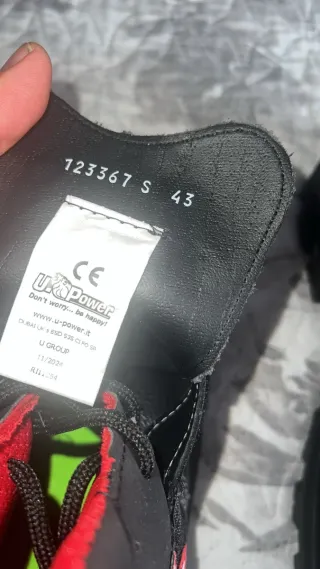 Botas de seguridad U-Power negras