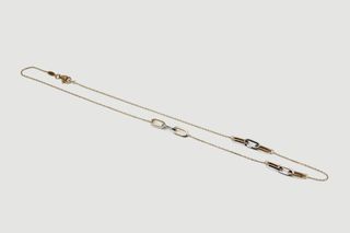 Gargantilla De Oro Combinado De 18K.. Ref: 077-02-00159