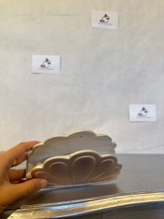 Porta Tovaglioli Vintage Conchiglia Anni '70