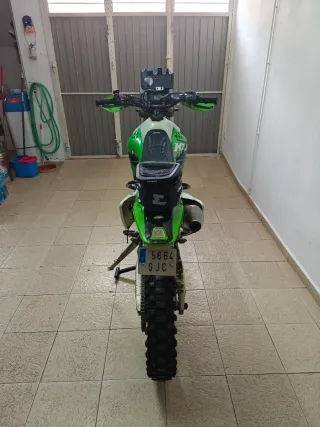 Kawasaki KLX 450 rally raid