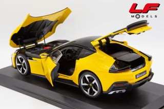 Polistil Ferrari 12 Cilindri Giallo Modena 1:18