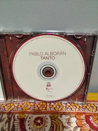 CD. Pablo Alborán. Tanto