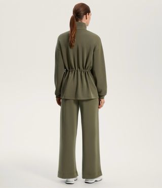 Sudadera Oysho Verde Militar Talla M