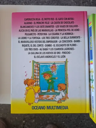 Colección de libros y casetes infantiles