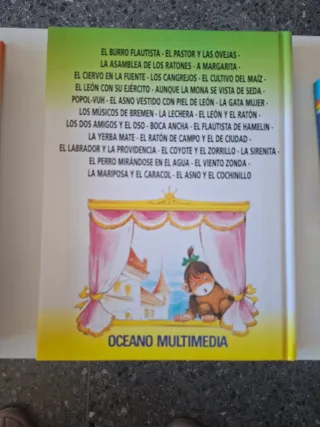 Colección de libros y casetes infantiles