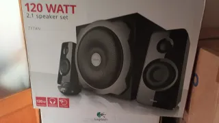 Altavoces Trust TYTAN 120W 2.1