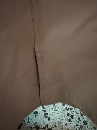 Americana piel ovino T46 mujer beige.