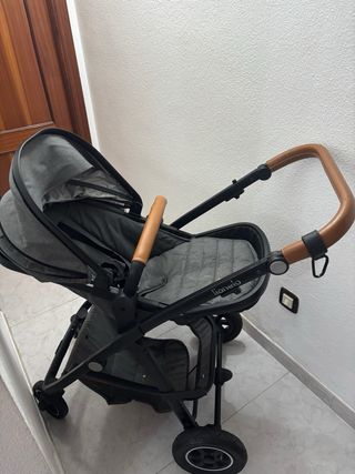 Silla de paseo gris Lionelo