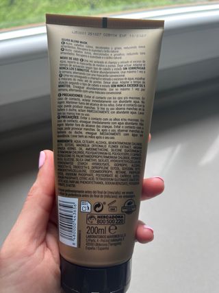 Mascarilla Silver Blond CERRADA