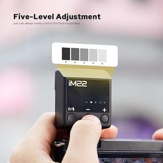 Godox iM22, flash per fotocamera con 5 livelli