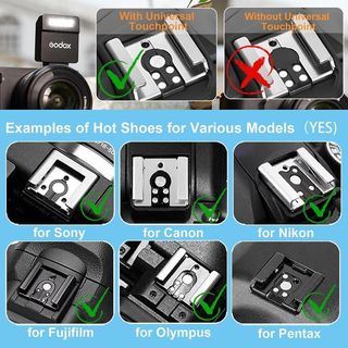 Godox iM22, flash per fotocamera con 5 livelli