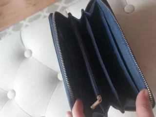 Cartera Billetero Stradivarius Azul