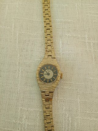 Orologio Zaria donna oro nero