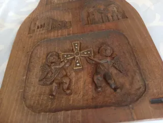 Cuadro Madera Tallada Imágenes Oviedo