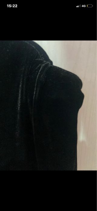 Abitino in velluto nero tg 40/42