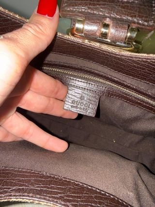 Bolso Gucci GG Canvas Horsebit Marrón Beige