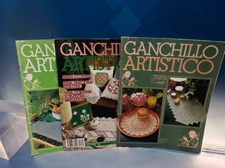 14 revistas variadas de ganchillo y patrones, moda, coser