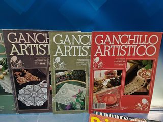 14 revistas variadas de ganchillo y patrones, moda, coser
