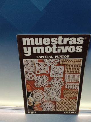 5 REVISTAS, MUESTRAS Y MOTIVOS CROCHET. ESPECIAL PUNTOS. 1 Y 2 Y 3 NUMEROS-GANCHILLO. GRAPA.