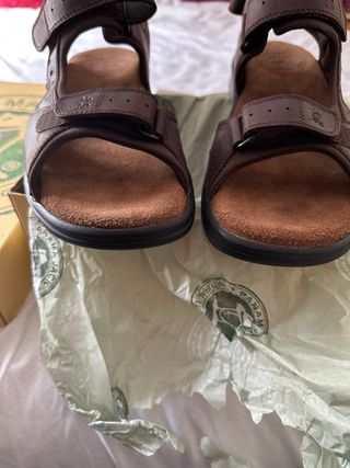 Sandalias Panama Jack Marrón Talla 41 Nuevas