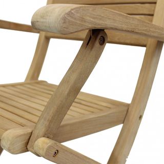 Poltroncina Richiudibile da Esterno in Legno Teak