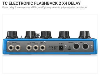TC Electronic Flashback 2 X4 Delay Pedal