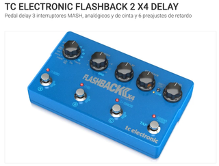 TC Electronic Flashback 2 X4 Delay Pedal
