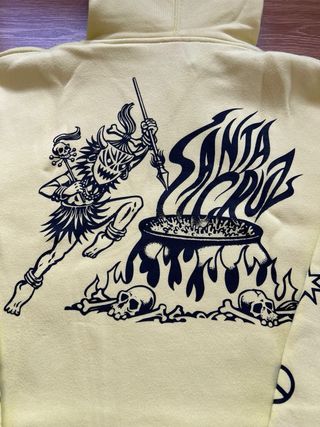 Sudadera Santa Cruz Amarilla