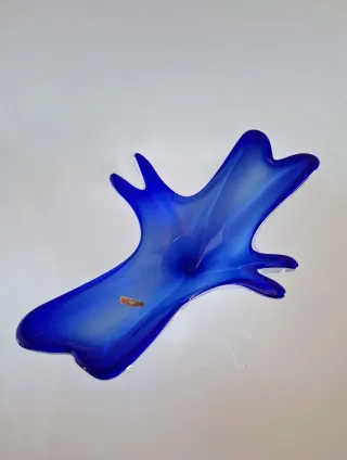 Centro tavola in cristallo Murano Sommerso