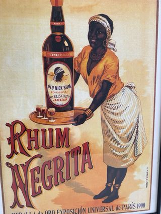 Cuadro Publicidad Rhum Negrita 30x40