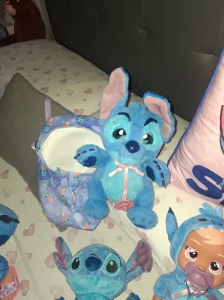 Muñeca Sticht con pijama y cola