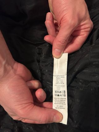Chaqueta Piel Carolina Herrera Negra