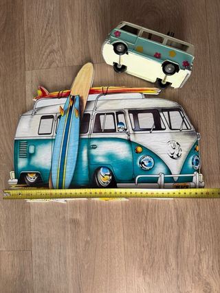 Cuadro y Furgo Vans Metal/Madera