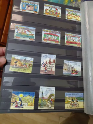 4 Libri Disney in Filatelia