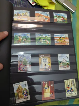 4 Libri Disney in Filatelia