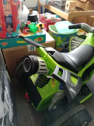 Cuatrimoto eléctrica infantil +2 años