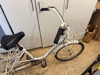Triciclo Monty Blanco con Cesta