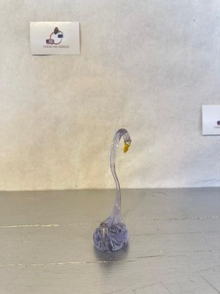 Cigno in Vetro Soffiato Decorazione