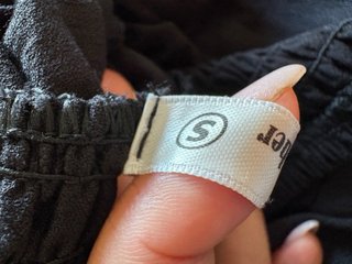 Calça preta de cintura alta S/m