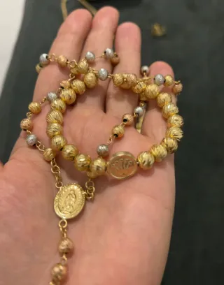 Conjunto Joyas Oro 18k: Collar, Pulsera y Anillos