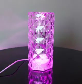 Luminária de Mesa colorida