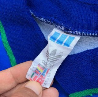 Maglia Portiere Adidas Vintage Anni '90 Graffiti