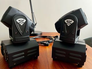 2 Cabezales Móviles Luces LED, luz Dj